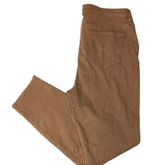 Women’s Brown High-Rise Hanna Skinny Jeans - Size 14 | Stretch Fit - Picture 2 of 3